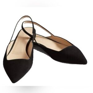Everlane Suede Slingback Flats